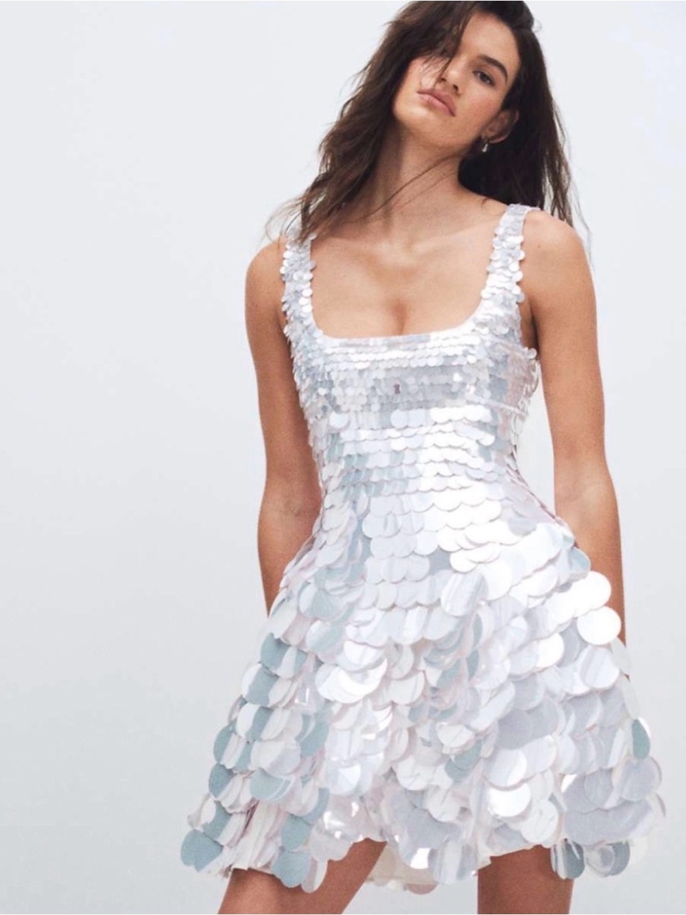 ISO- ARRANGE DISCO MINI DRESS